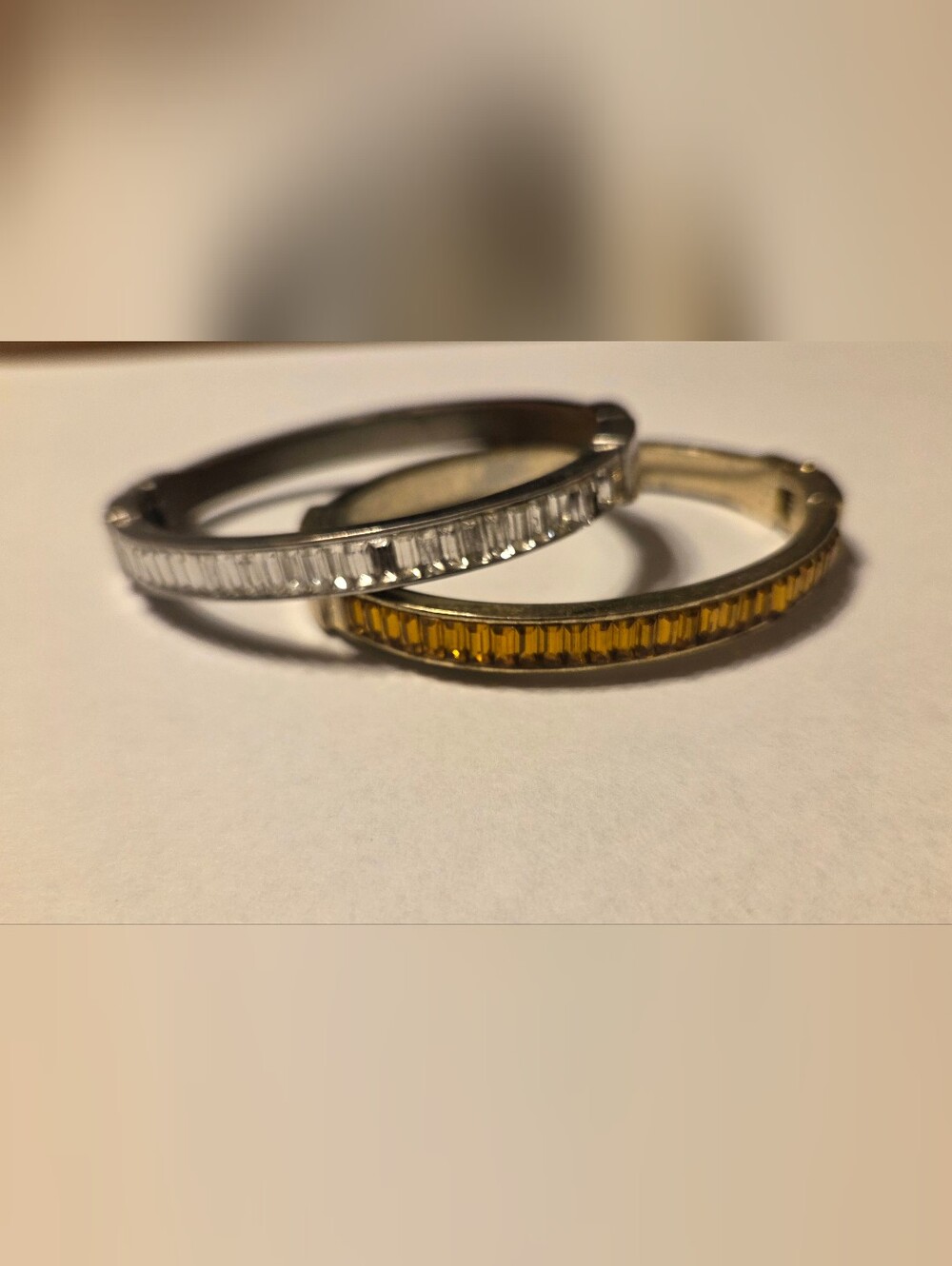 Set Of Rhinestone Bracelets - Picture 2 of 5